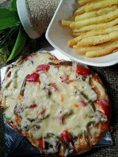 Foto resep Pizza Mini 🍕🍕🍕 versi Veggie