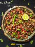 Kala Chana Chaat (Brown Chickpeas Chaat)
