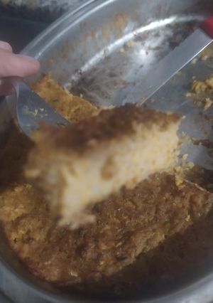 Una foto de Soufflé de brócoli-arroz