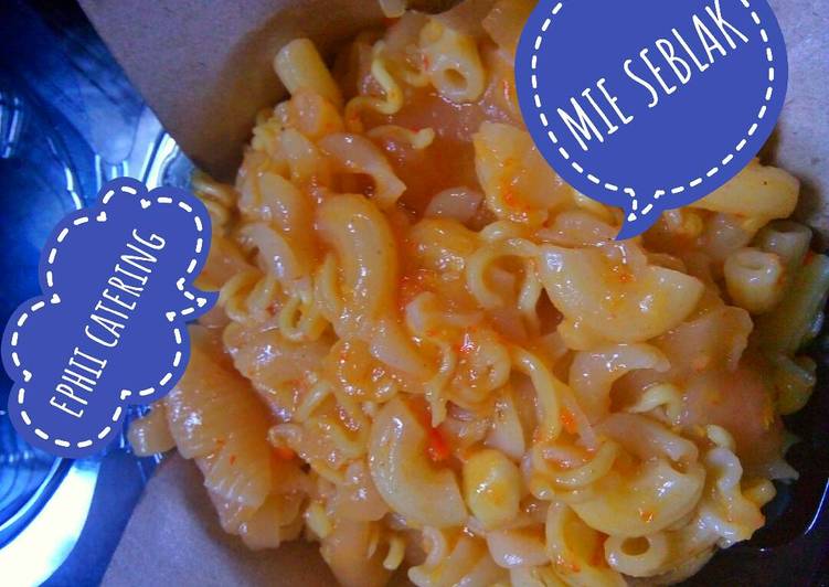 Resep Mie seblak ala ephii catering, Lezat