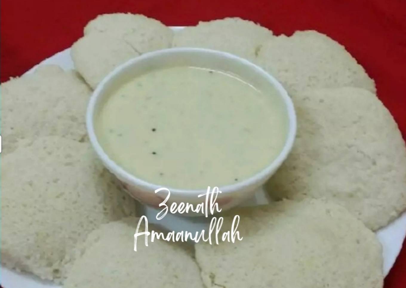 South Indian Spongy Idlis