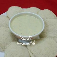A picture of South Indian Spongy Idlis.