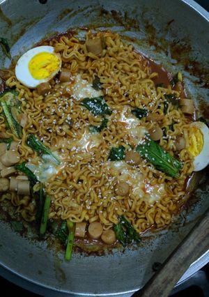 Foto resep Mie Korea Samyang Home made