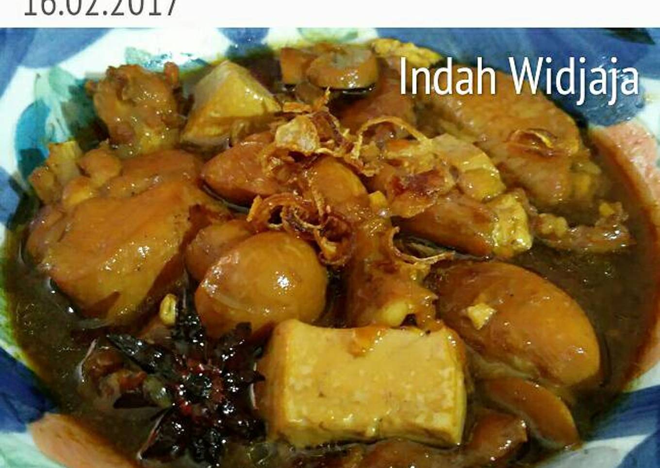 Ayam & Babi Kecap Manis Gurih (Non Halal)