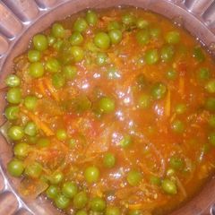 A picture of Green peas.