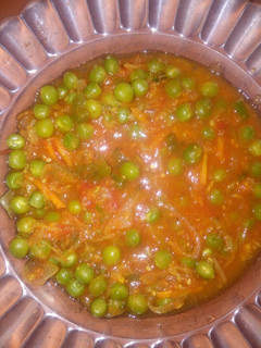 A picture of Green peas.