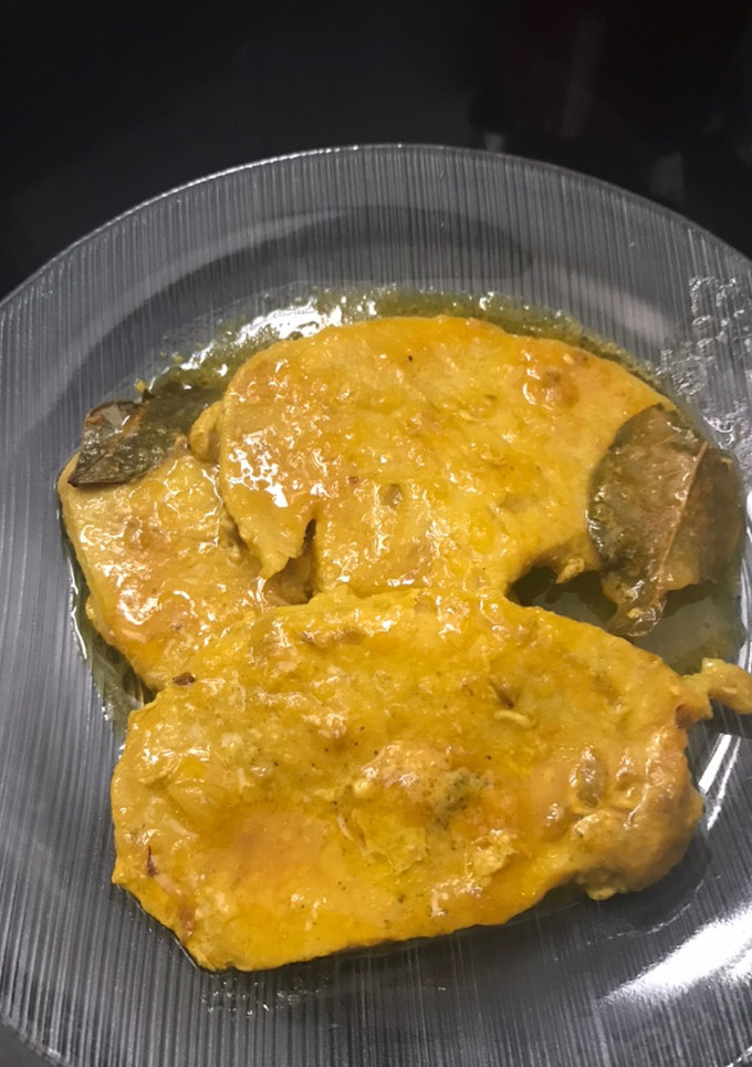 Una foto de Lomo de cerdo 🐖 en salsa
