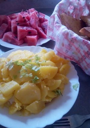 صورة لوصفة بطاطا في الكيكوط