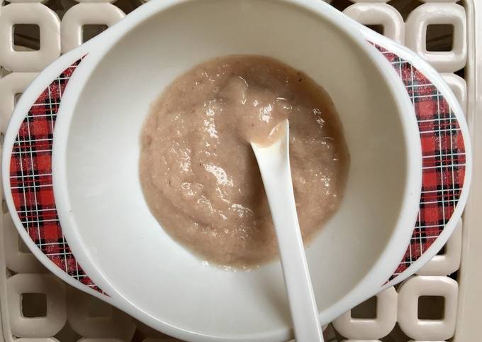 MPASI 6 Bulan, Salmon Bunga Kol