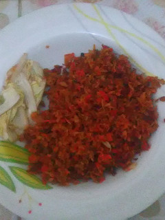 Foto resep Abon ikan tongkol pedes