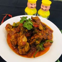 A picture of Tandoori chicken karahi.