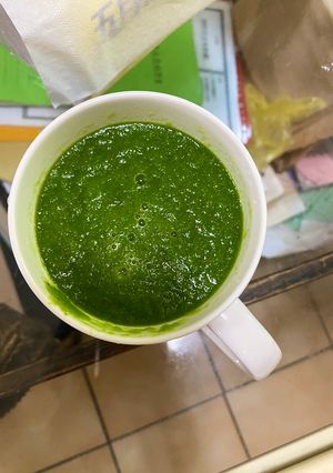 綠拿鐵 的食譜成品照片
