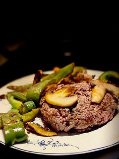 Une photo de Steak haché orangé