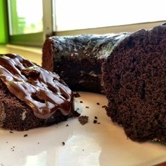 A picture of Chocolate Red Wine Cake.