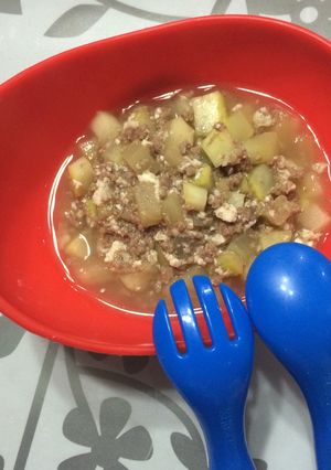 Foto resep Minced Beef with Zukini - Mpasi 17 m+