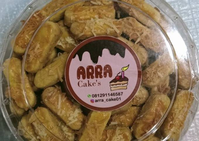 Cara Gampang Menyiapkan Kastengel (kue keju), Enak