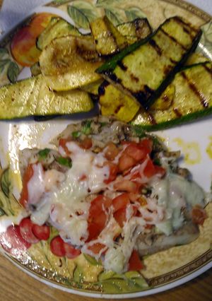 A picture of Italian Grilled Tilapia.