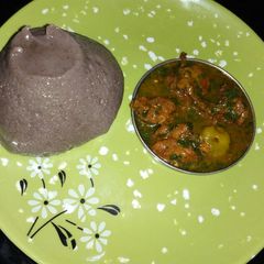 A picture of Plantain pudding.