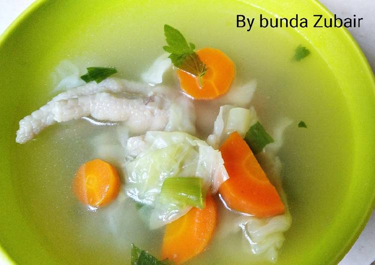 Resep Sup Ceker Yang Renyah