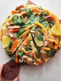 Foto resep Omelet sayur
