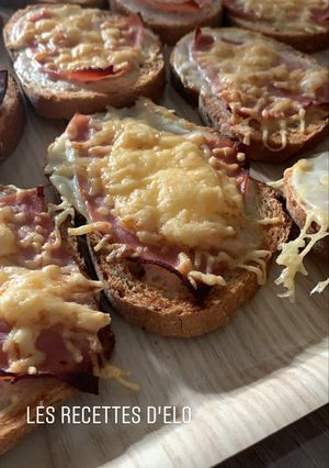 Une photo de Tartine façon croque monsieur