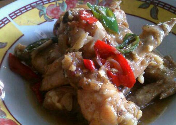 Chicken Wing Saus Tiram