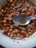 Garbanzos con carne