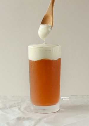 A picture of Cheese Tea [Salted Cream Cheese Topping].