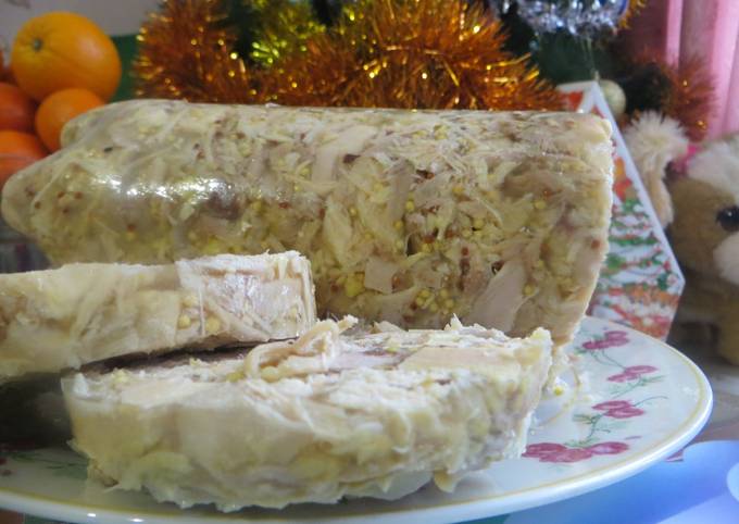 Зельц Из Курицы Рецепт С Фото