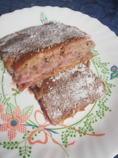 O poză a rețetei Prăjitură cu căpșuni.