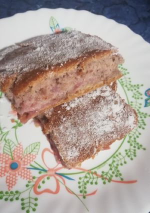 O poză a rețetei Prăjitură cu căpșuni.