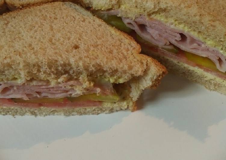 Simple Way to Make Speedy Ham Sandwich batch 7