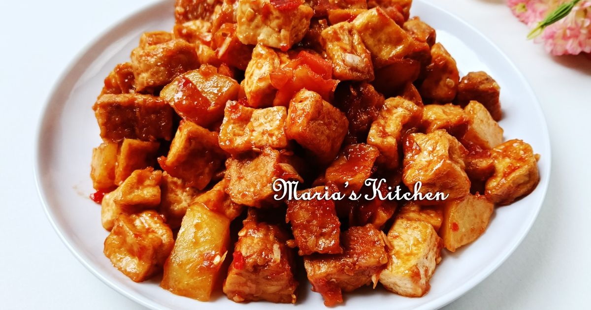Sambal Goreng/Balado Tahu Tempe Kentang