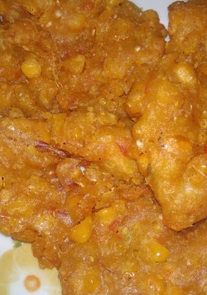 Foto resep Bakwan jagung pedas #siapramadhan