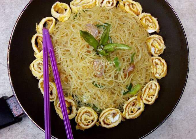 Resep: Bihun Goreng Cabe ijo Rumahan