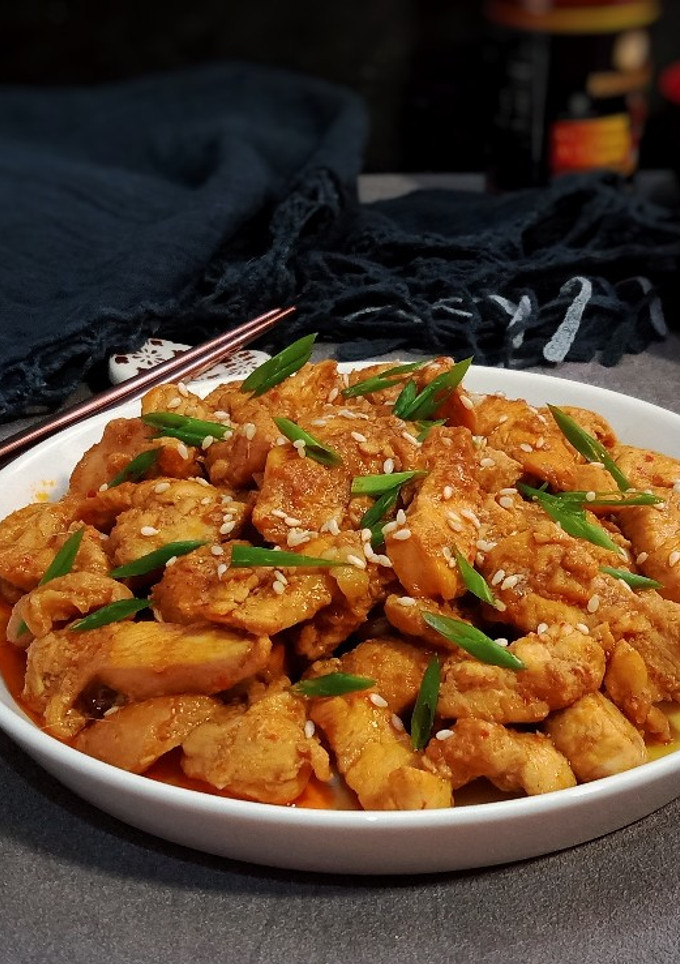 Foto resep Gochujang Stir-Fried Chicken