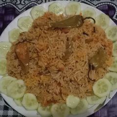 A picture of Cholo ki biryani😋.