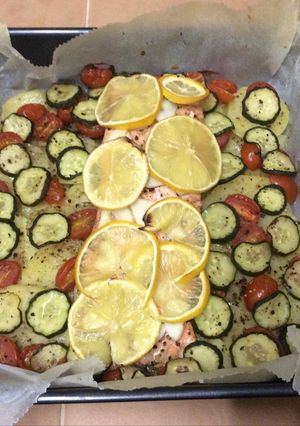 A picture of Lemon Salmon fillet.