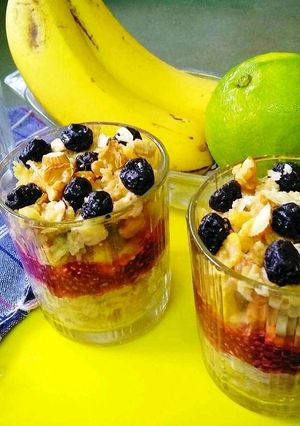মুসলি ডিলাইট(Muesli delight recipe in Bengali) রেসিপির প্রধান ছবি