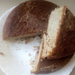 A picture of Cinnamon banana cake #4weekschallenge.