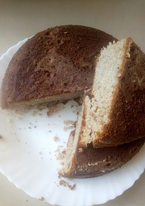 A picture of Cinnamon banana cake #4weekschallenge.