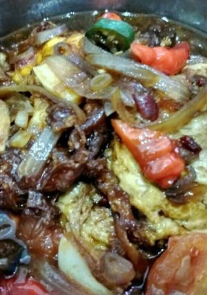 Foto resep Masakan 15menit,Telur ceplok kecap 😁