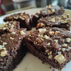 Oats Wheat Almond Brownie A picture of Oats Wheat Almond Brownie.
