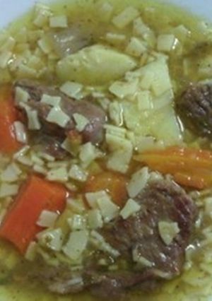Φωτογραφία της συνταγής Μοσχάρι σούπα με χυλοπιτάκι