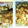 Cimol bumbu kacang dan bon cabe