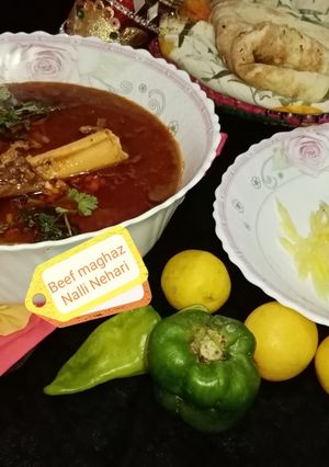 A picture of Beef Maghaz Nalli Nehari.