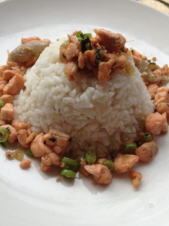 Foto resep Salmon Tumis Buncis (MPASI 12m+)