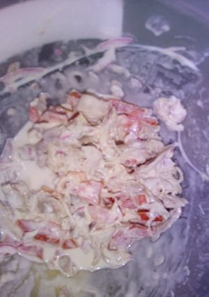 Una foto de Ensalada de pollo