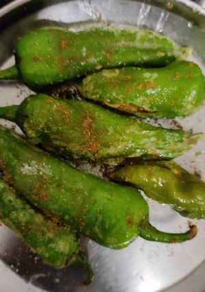 ભરેલાં મરચાં (Bharela Marcha Recipe In Gujarati) રેસીપી મુખ્ય ફોટો