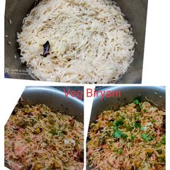 A picture of Biryani.